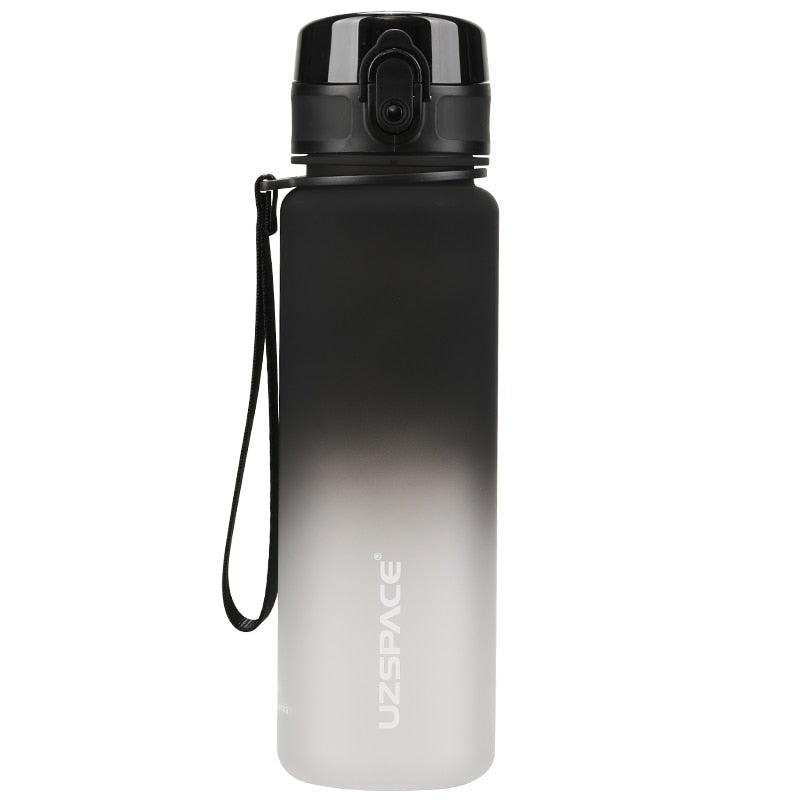 Sport Water Bottle BPA Free 500/1000ml – Time Marker Leakproof Bottle