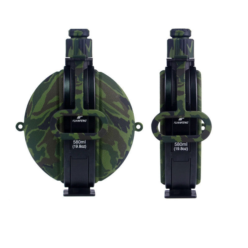 580ml Silicone Folding Water Bottle – Portable Sports & Hiking Bottle