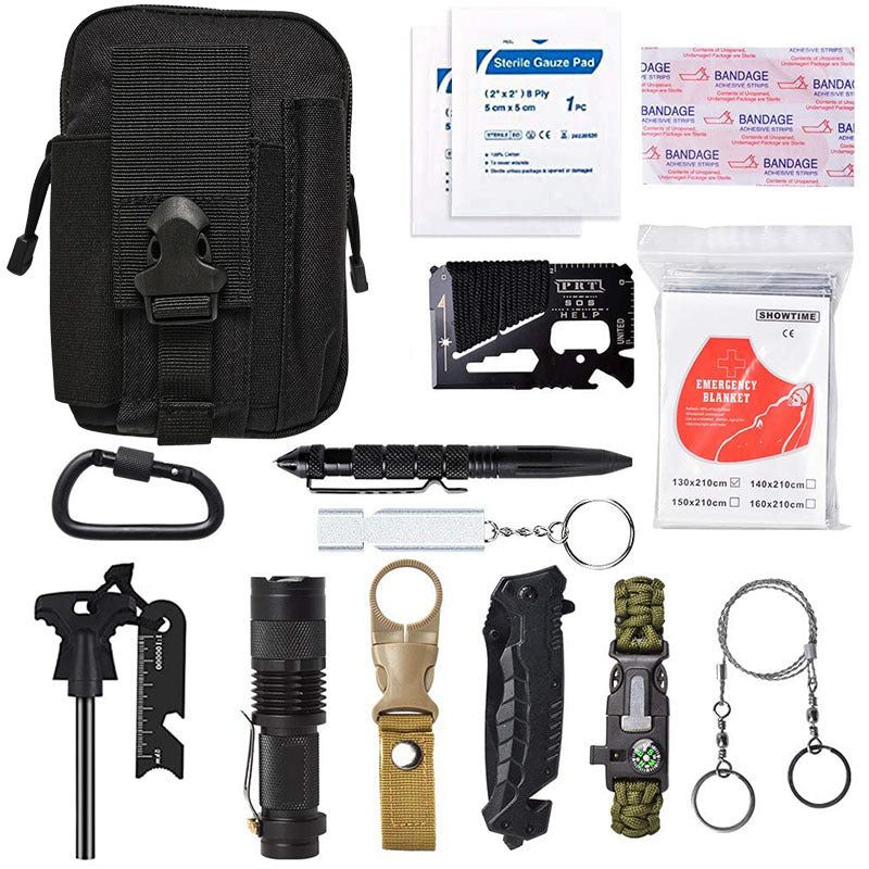 Multi-Function Camping Survival Tool – Outdoor SOS Equipment