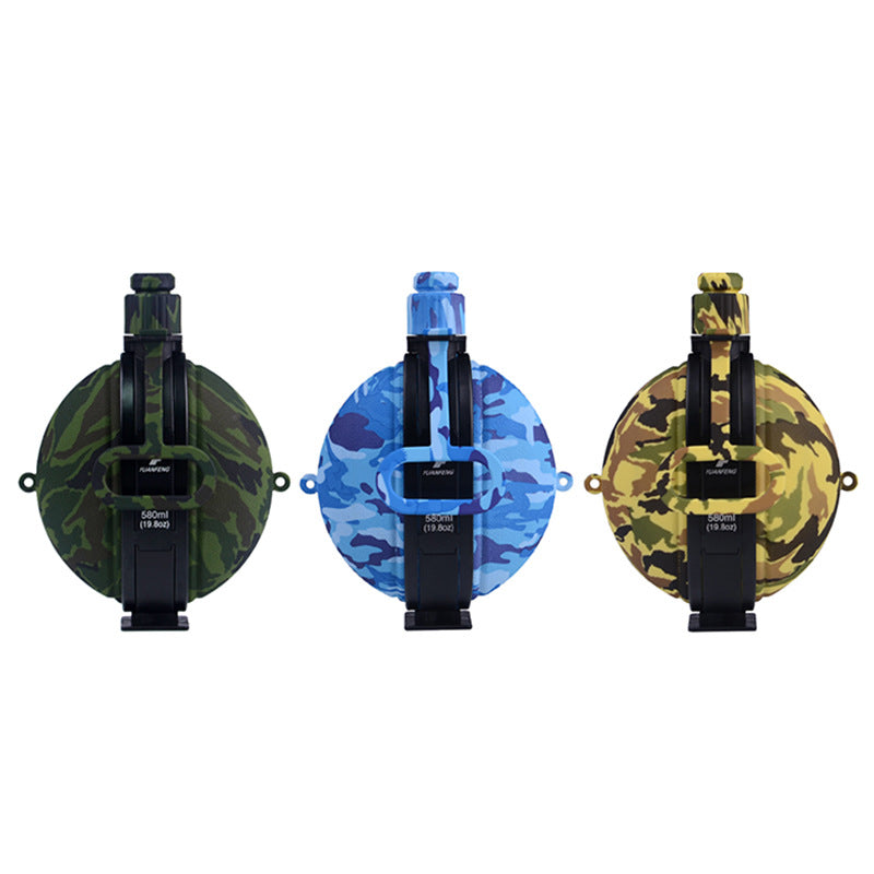 580ml Silicone Folding Water Bottle – Portable Sports & Hiking Bottle