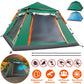 4–5 Person Waterproof Camping Tent – Foldable Outdoor Shelter