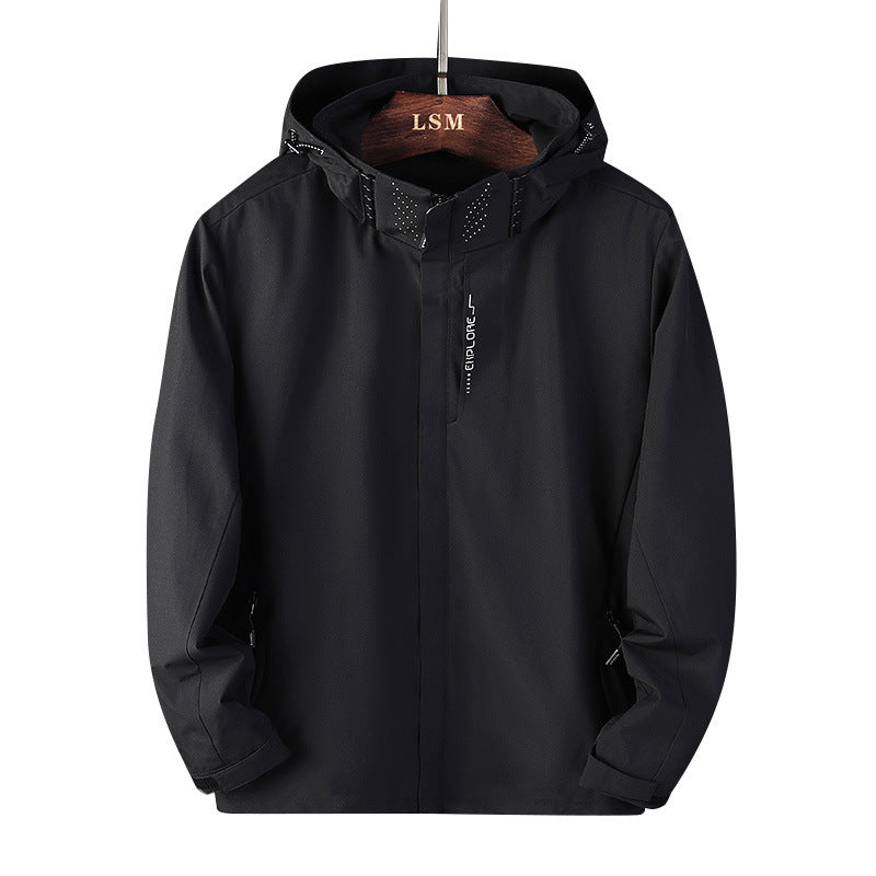 Men’s Waterproof Outdoor Mountaineering Jacket – Sports Trench Coat