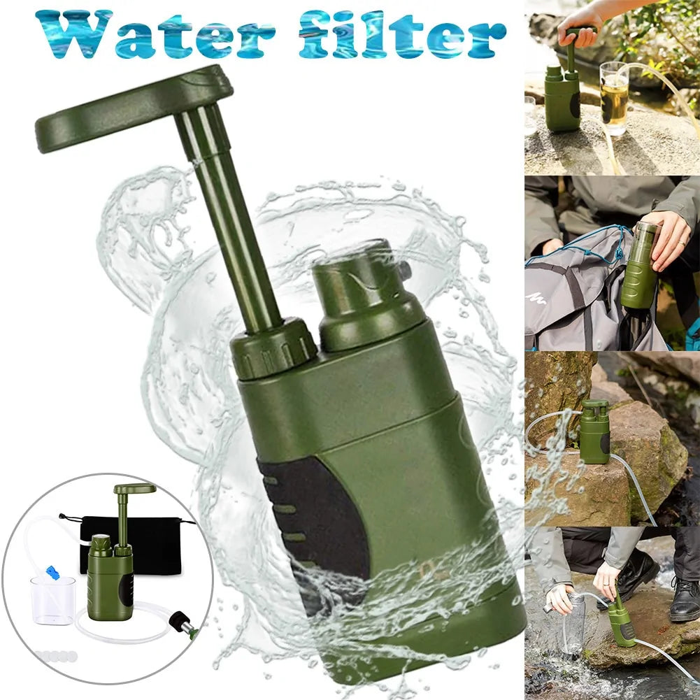Portable Water Purifier – Travel & Outdoor Filtration Device