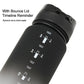 Sport Water Bottle BPA Free 500/1000ml – Time Marker Leakproof Bottle