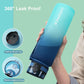 Sport Water Bottle BPA Free 500/1000ml – Time Marker Leakproof Bottle