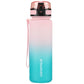 Sport Water Bottle BPA Free 500/1000ml – Time Marker Leakproof Bottle