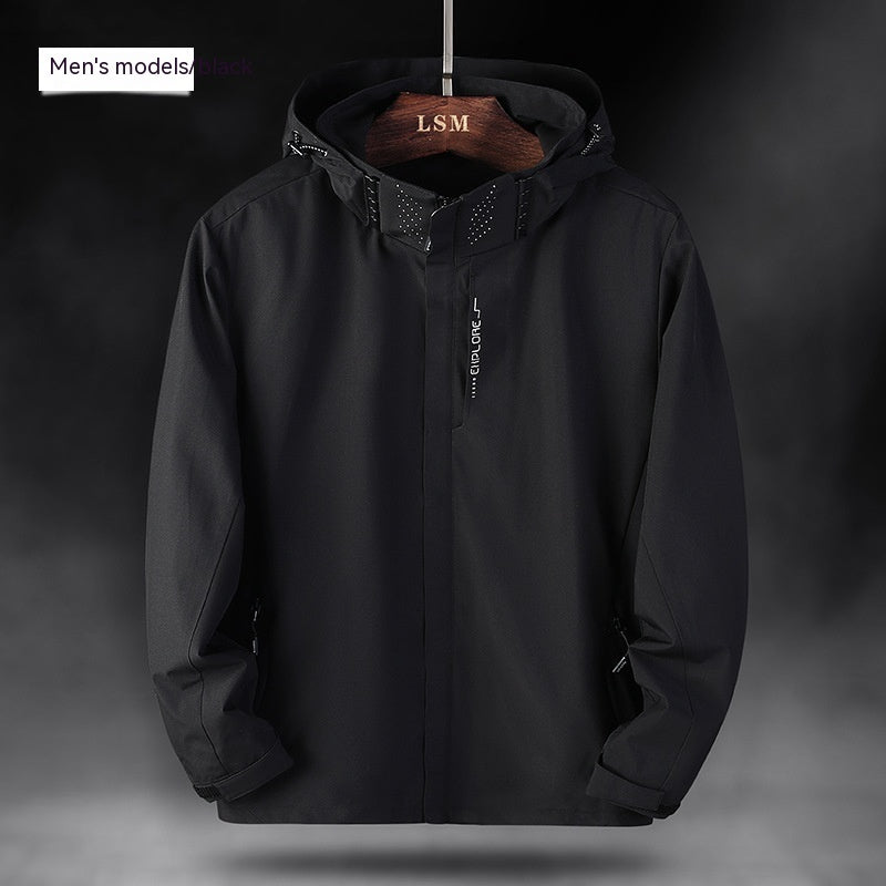 Men’s Waterproof Outdoor Mountaineering Jacket – Sports Trench Coat