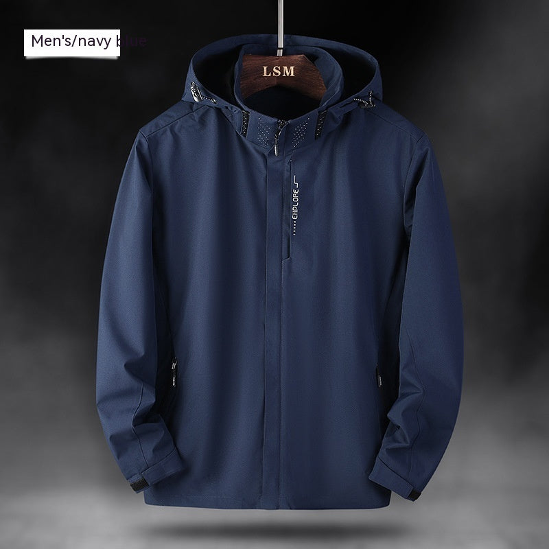 Men’s Waterproof Outdoor Mountaineering Jacket – Sports Trench Coat