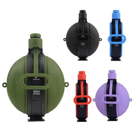 580ml Silicone Folding Water Bottle – Portable Sports & Hiking Bottle