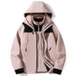 3-in-1 Outdoor Jacket Coat – Detachable Liner Windproof Waterproof