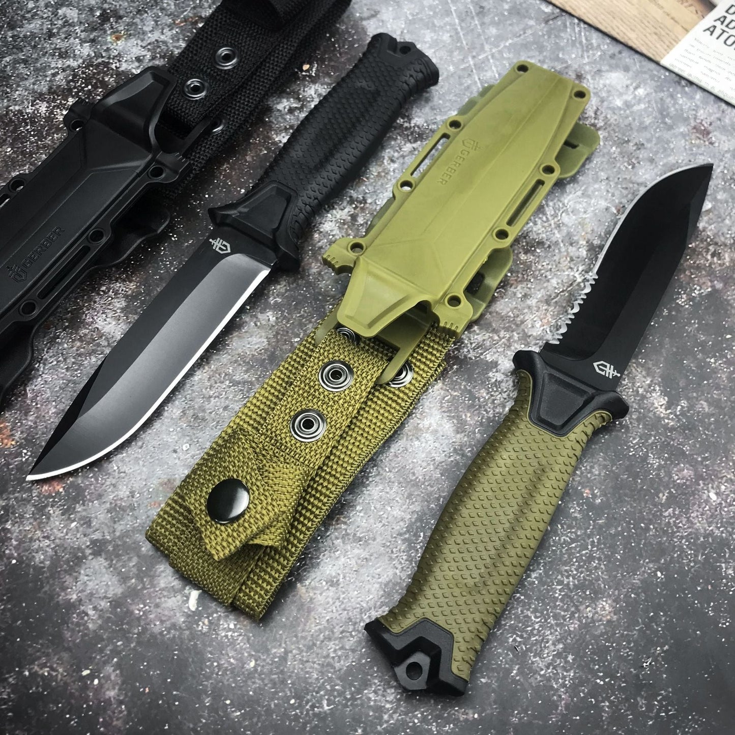 Infantry Outdoor Tactical Wilderness Survival Knife – Camping Utility Knife