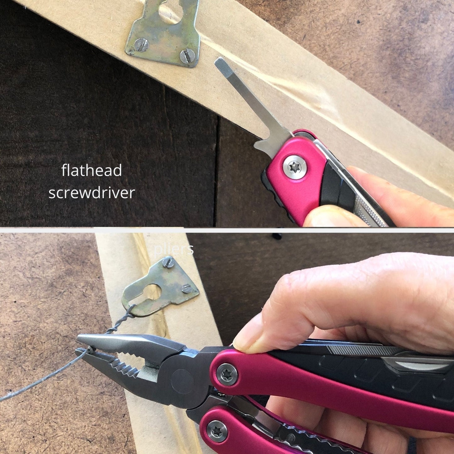 14-in-1 Pink Pocket Multitool Pliers – Camping & Outdoor Use