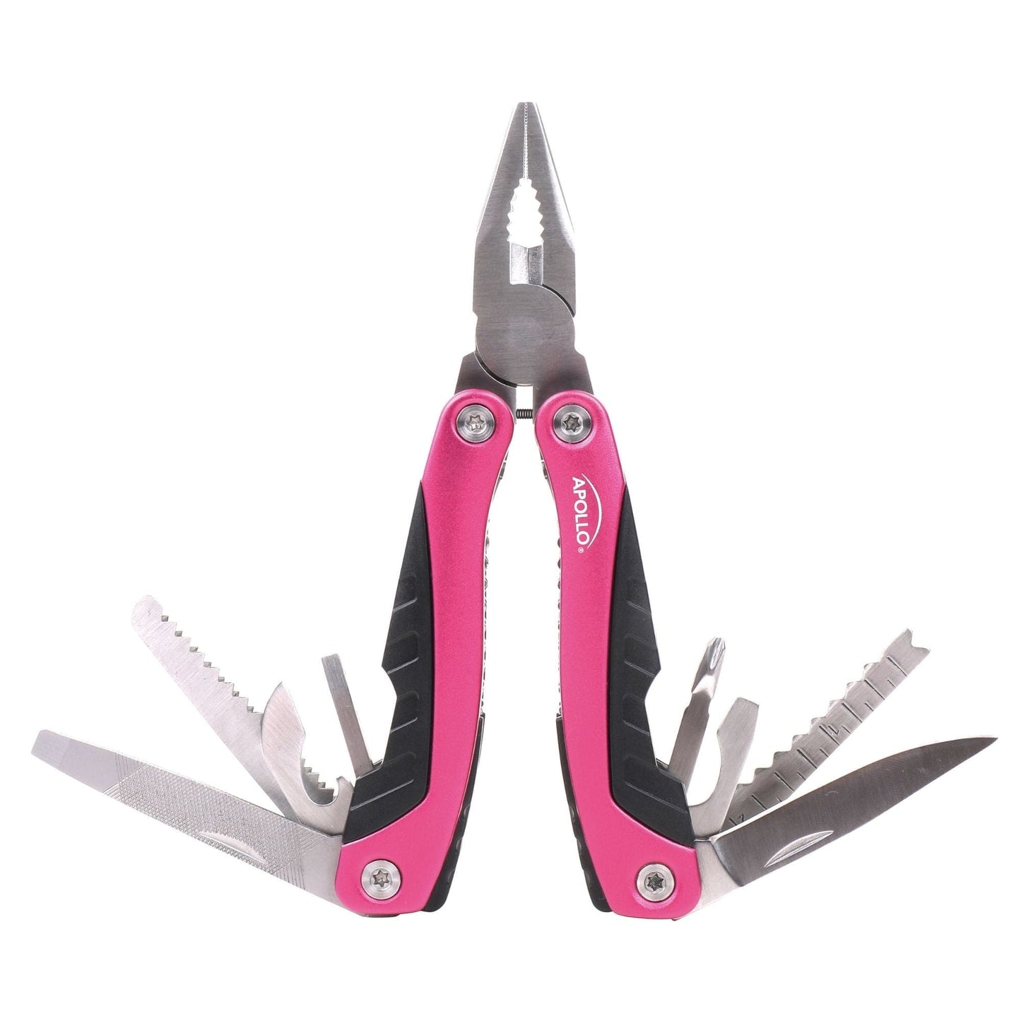 14-in-1 Pink Pocket Multitool Pliers – Camping & Outdoor Use