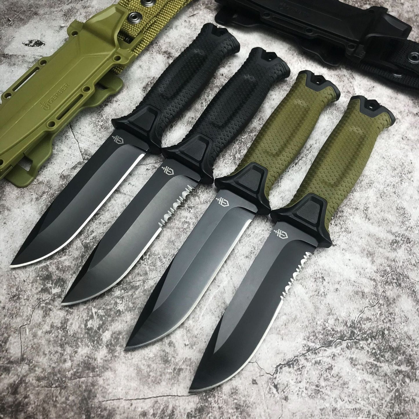 Infantry Outdoor Tactical Wilderness Survival Knife – Camping Utility Knife