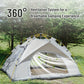 3–4 Person Instant Pop-Up Camping Tent – Waterproof Quick Setup