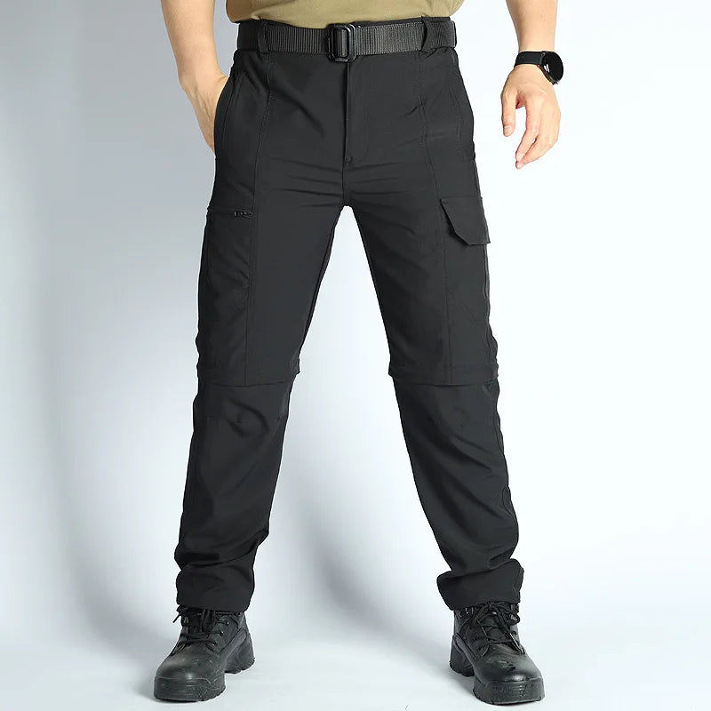 Men’s Convertible Hiking Pants – Lightweight Waterproof Quick-Dry