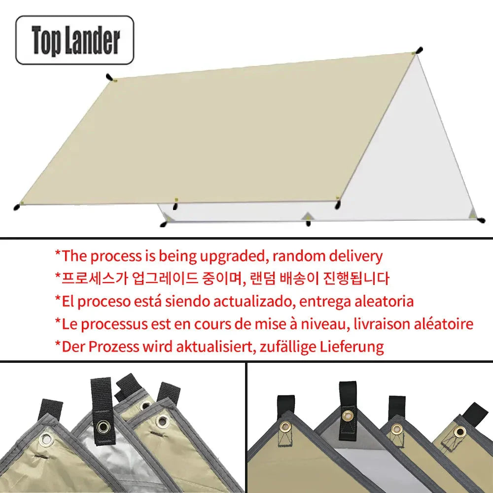 Ultralight Waterproof Tarp Tent – Sun Shelter Awning