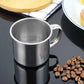 Portable Stainless Steel Camping Mug | Insulated Travel Coffee Cup 100ml