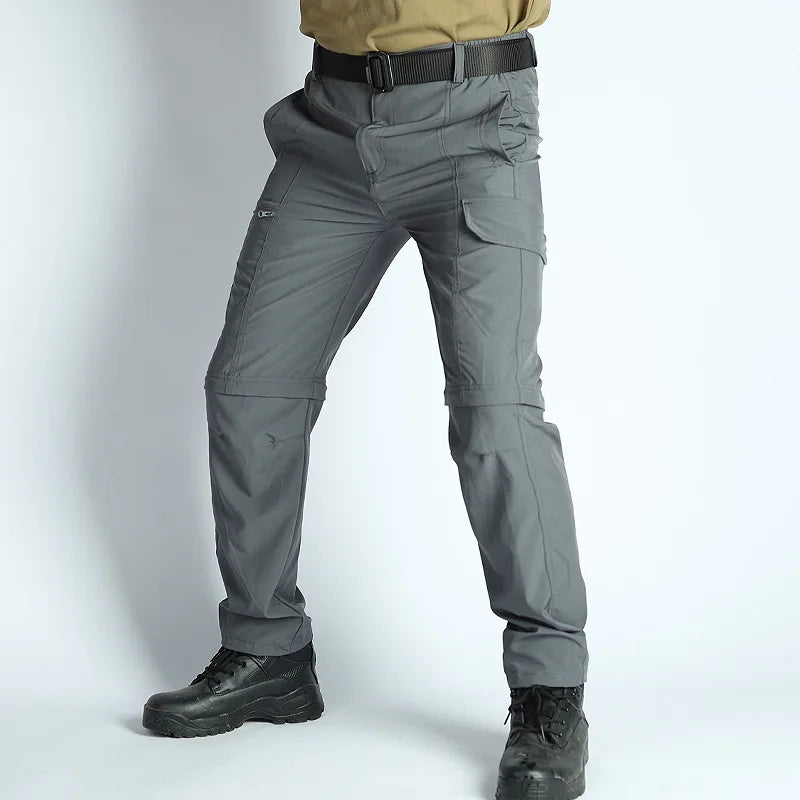 Men’s Convertible Hiking Pants – Lightweight Waterproof Quick-Dry