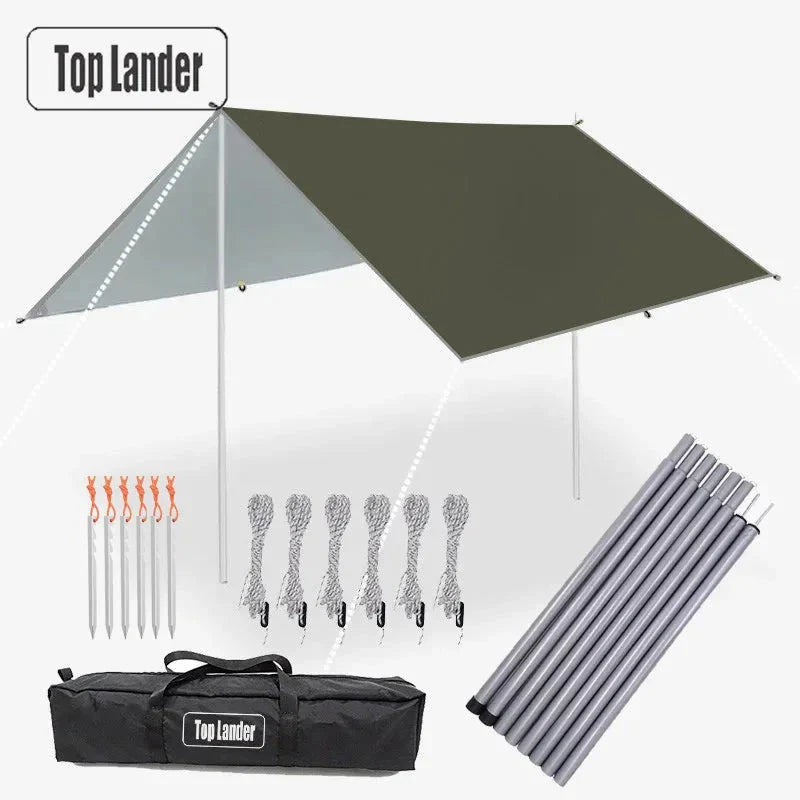 Ultralight Waterproof Tarp Tent – Sun Shelter Awning