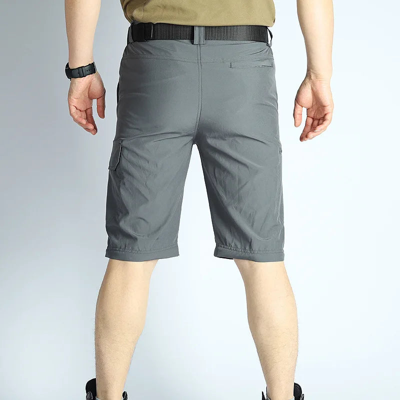 Men’s Convertible Hiking Pants – Lightweight Waterproof Quick-Dry