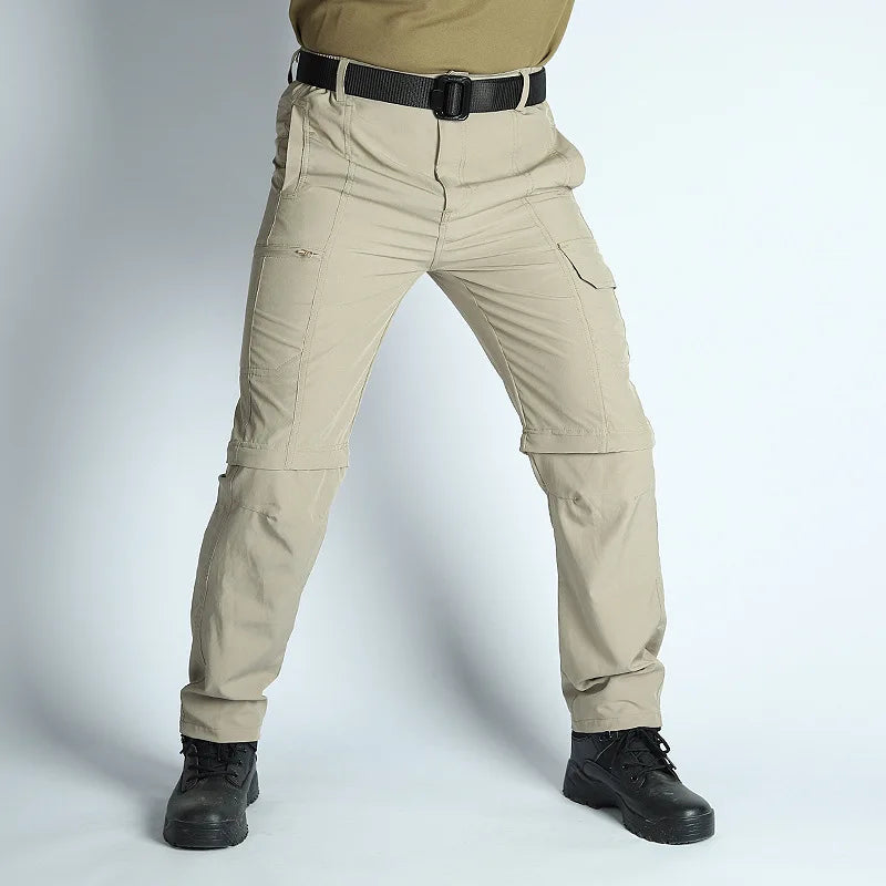 Men’s Convertible Hiking Pants – Lightweight Waterproof Quick-Dry