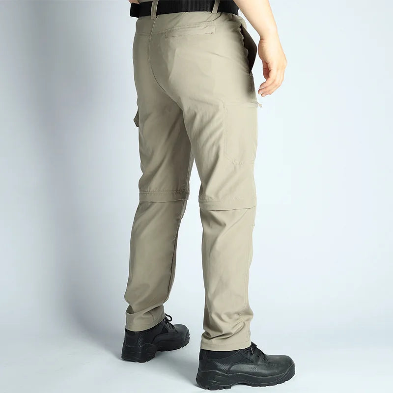 Men’s Convertible Hiking Pants – Lightweight Waterproof Quick-Dry