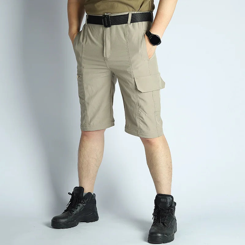 Men’s Convertible Hiking Pants – Lightweight Waterproof Quick-Dry