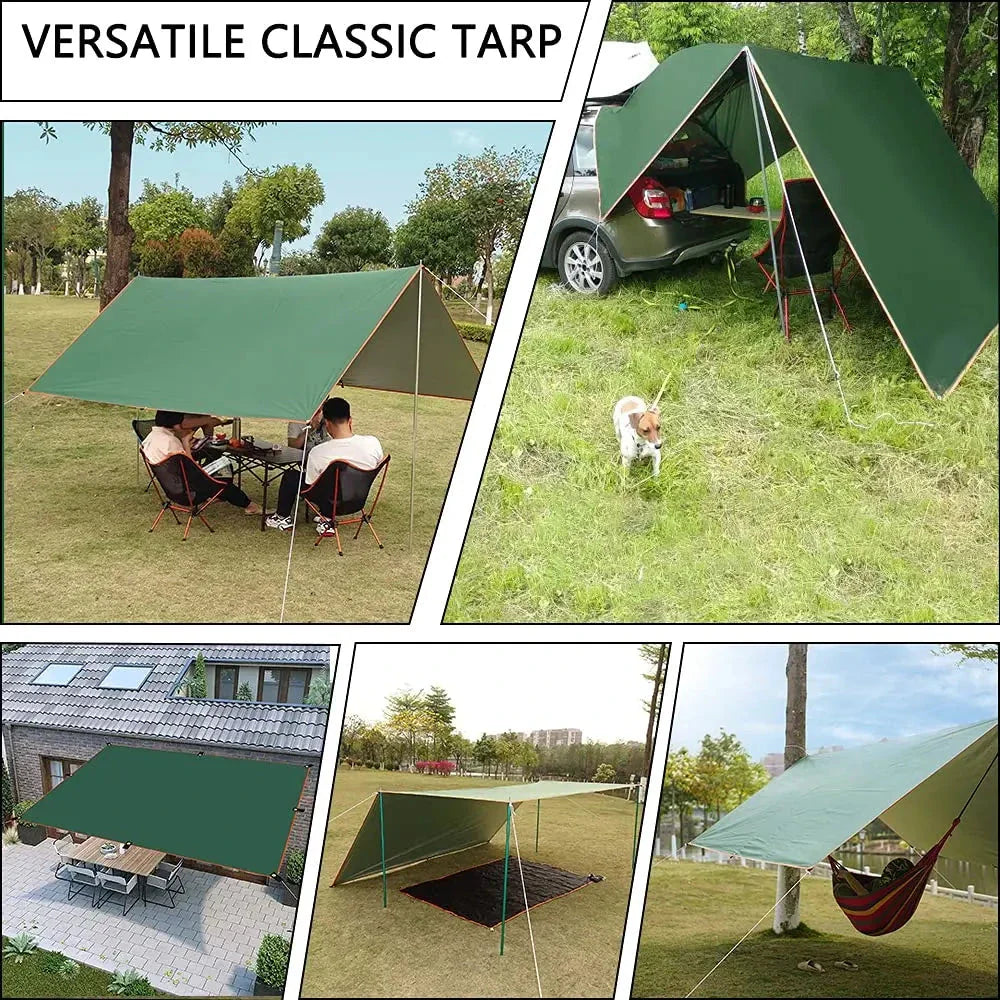 Ultralight Waterproof Tarp Tent – Sun Shelter Awning