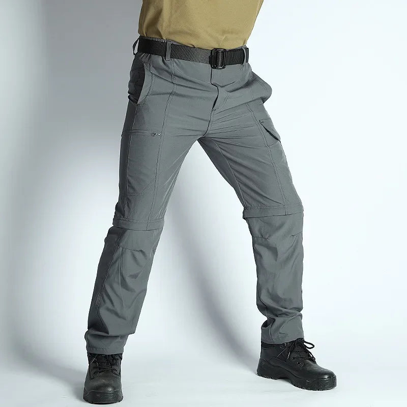 Men’s Convertible Hiking Pants – Lightweight Waterproof Quick-Dry