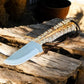 4" Rasp Steel Outdoor Utility Knife – With Protective Sheath
