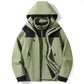 3-in-1 Outdoor Jacket Coat – Detachable Liner Windproof Waterproof