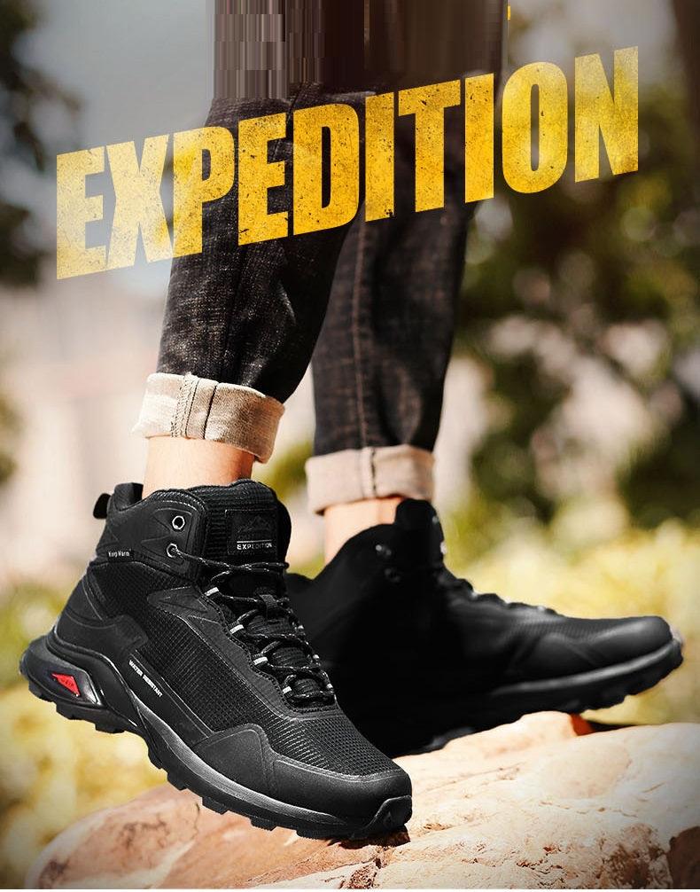 Men’s Camouflage Hiking Shoes – Breathable Non-Slip Outdoor Sneakers
