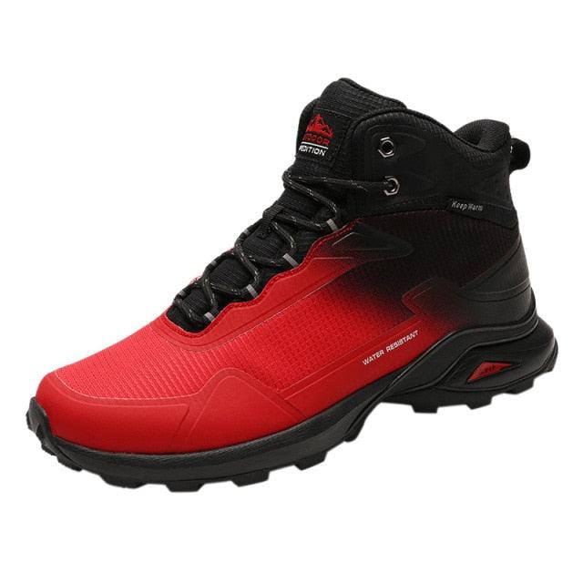 Men’s Camouflage Hiking Shoes – Breathable Non-Slip Outdoor Sneakers