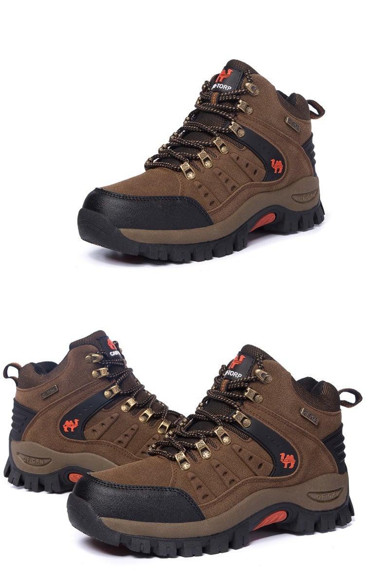Men’s Waterproof Hiking Boots – Lightweight Wear-Resistant Outdoor Shoes