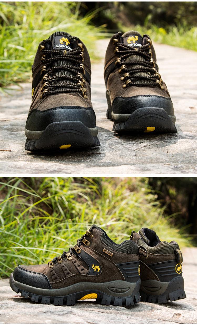 Men’s Waterproof Hiking Boots – Lightweight Wear-Resistant Outdoor Shoes