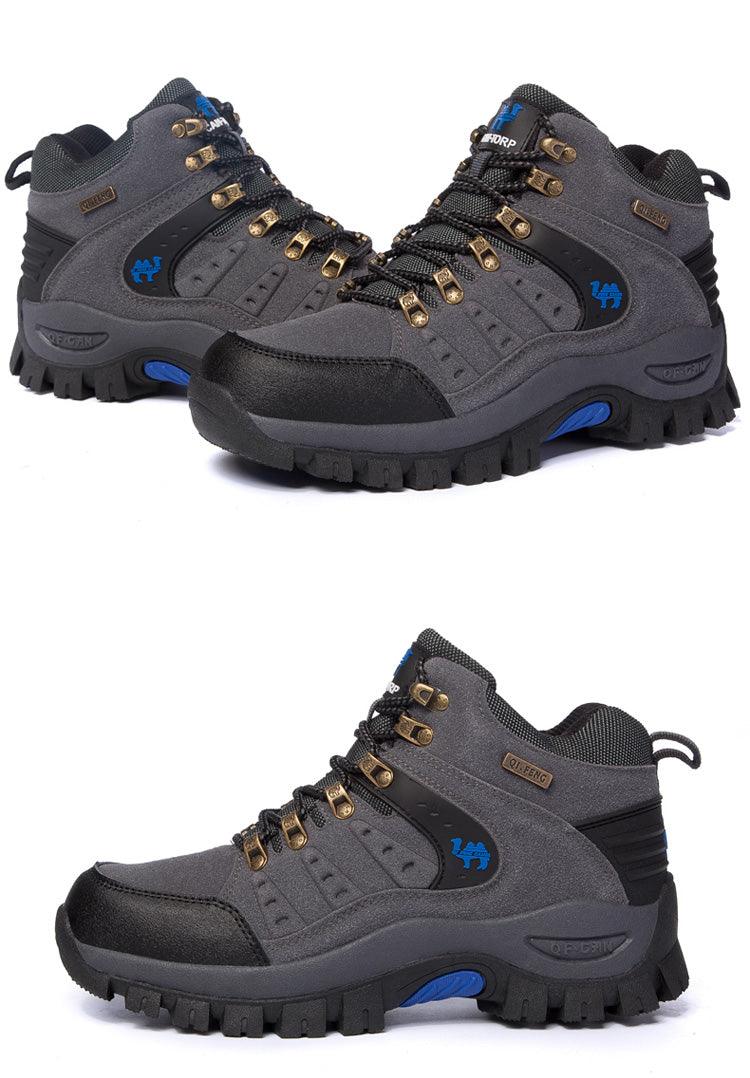 Men’s Waterproof Hiking Boots – Lightweight Wear-Resistant Outdoor Shoes
