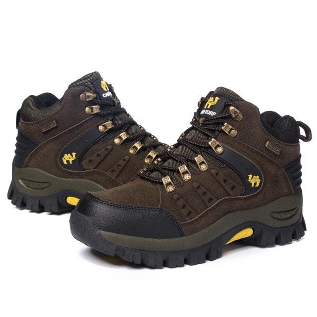 Men’s Waterproof Hiking Boots – Lightweight Wear-Resistant Outdoor Shoes