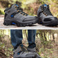 Men’s Waterproof Hiking Boots – Lightweight Wear-Resistant Outdoor Shoes