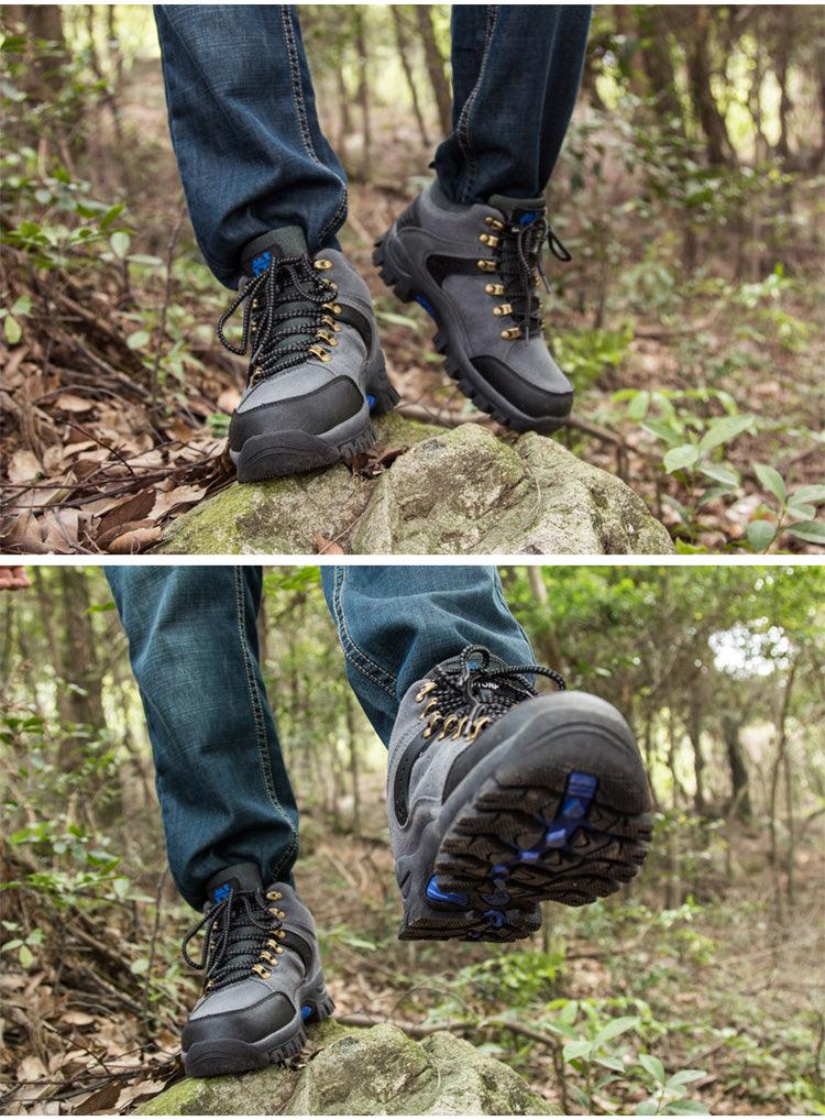 Men’s Waterproof Hiking Boots – Lightweight Wear-Resistant Outdoor Shoes