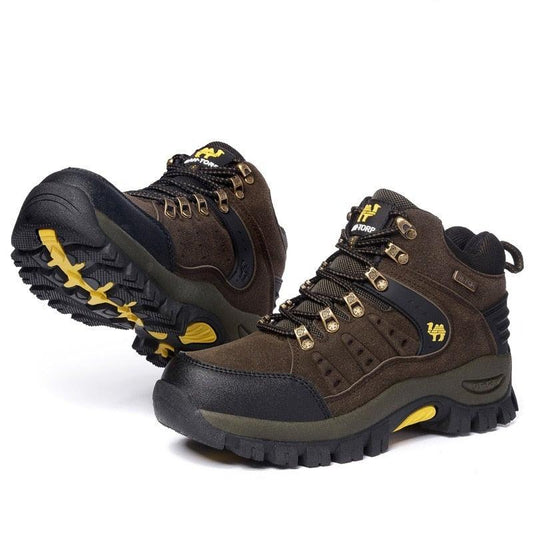Men’s Waterproof Hiking Boots – Lightweight Wear-Resistant Outdoor Shoes