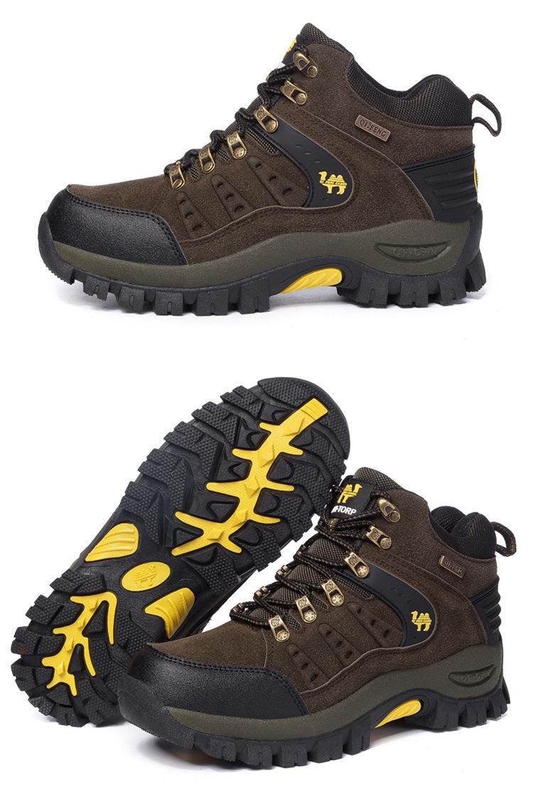Men’s Waterproof Hiking Boots – Lightweight Wear-Resistant Outdoor Shoes