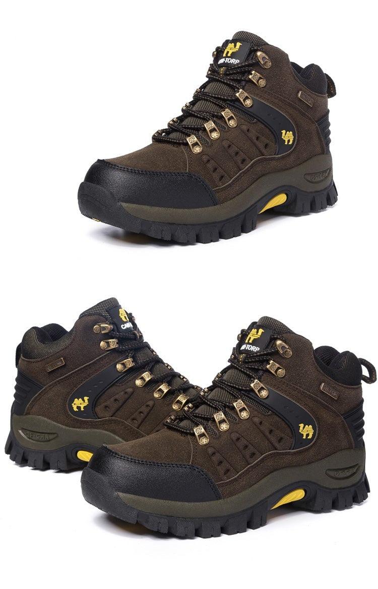 Men’s Waterproof Hiking Boots – Lightweight Wear-Resistant Outdoor Shoes