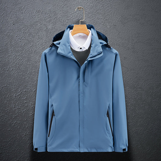 Men’s Waterproof Outdoor Mountaineering Jacket – Sports Trench Coat