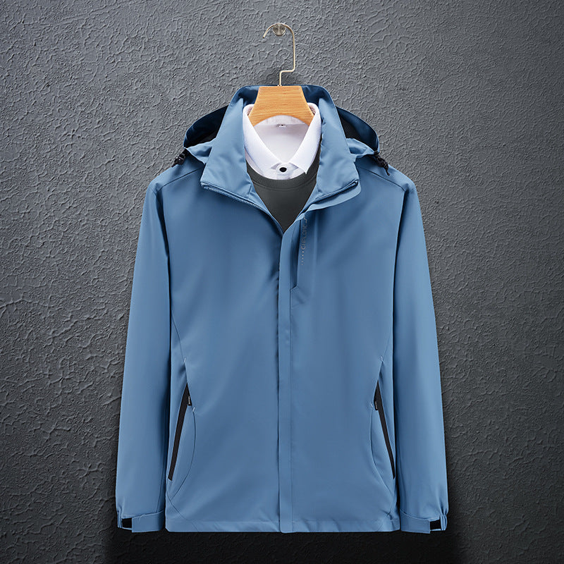 Men’s Waterproof Outdoor Mountaineering Jacket – Sports Trench Coat