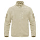 Men’s Tactical Fleece Jacket – Warm Multi-Pocket Windbreaker
