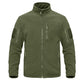 Men’s Tactical Fleece Jacket – Warm Multi-Pocket Windbreaker