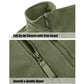 Men’s Tactical Fleece Jacket – Warm Multi-Pocket Windbreaker