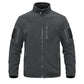 Men’s Tactical Fleece Jacket – Warm Multi-Pocket Windbreaker