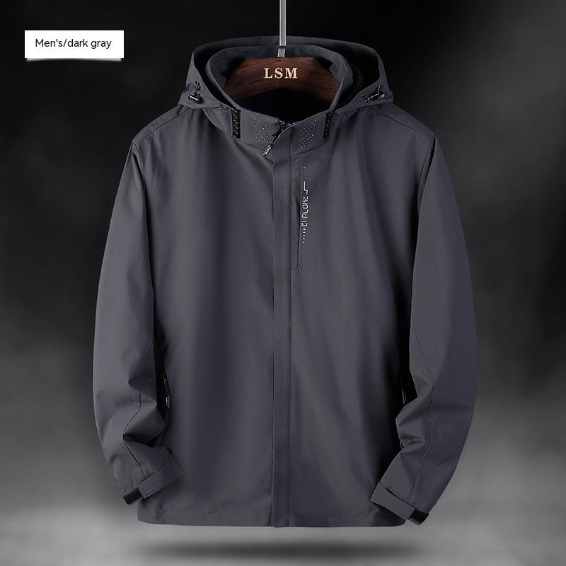 Men’s Waterproof Outdoor Mountaineering Jacket – Sports Trench Coat